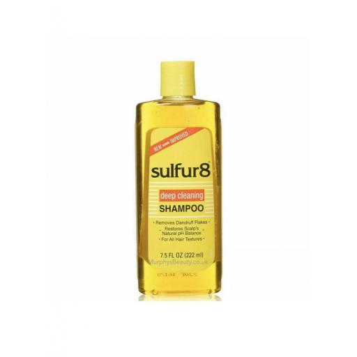 Sulfur 8 Medicated Hair Shampoo 7.5 Oz