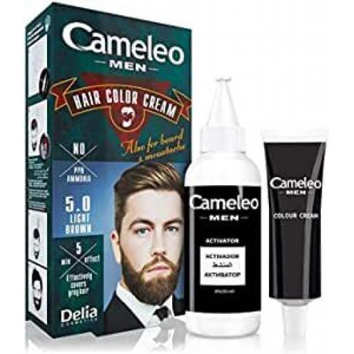 Cameleo Men - Permanent Hair Dye | Light Brown 30ml