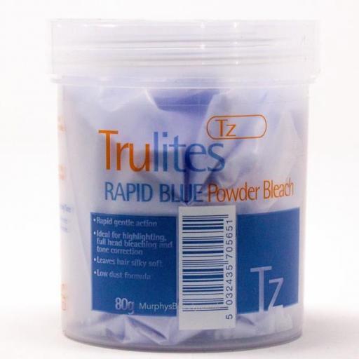 Truzone Trulites Rapid Blue Powder Bleach 80g
