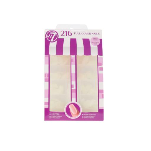 W7 216 Full Cover Nails Square