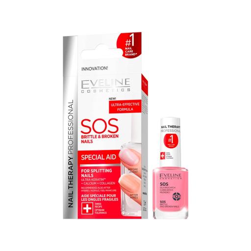 Eveline Nail Therapy Professional SOS Brittle & Broken Nails 12ml