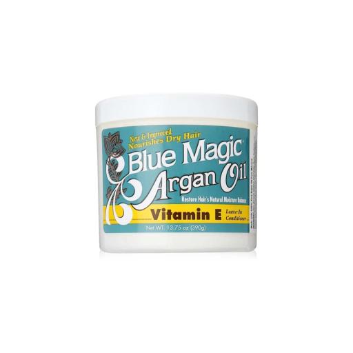 Blue Magic Argan Oil Vitamin E Leave In Conditioner 13.75 oz