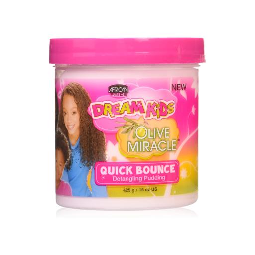 African Pride Dream Kids Olive Miracle Quick Bounce Hair Detangling Pudding