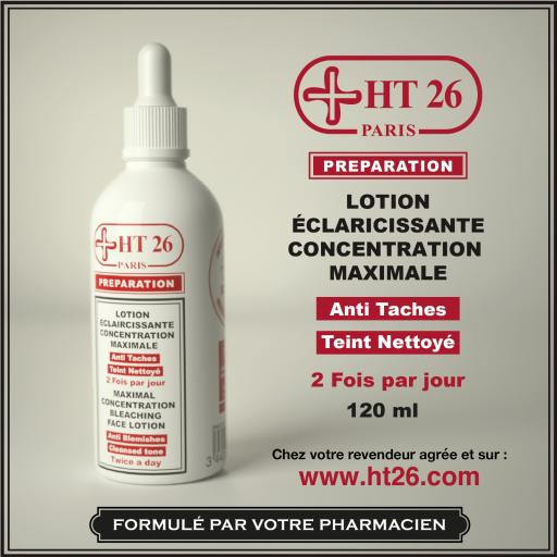 HT26 Paris Preparation Maximal concentration Bleaching Face Lotion