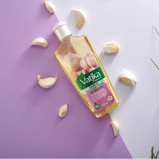 Vatika Naturals Garlic enriched hair oil for hair growth