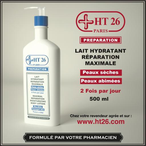HT26 Paris Preparation Maximal reparation moisturising body lotion