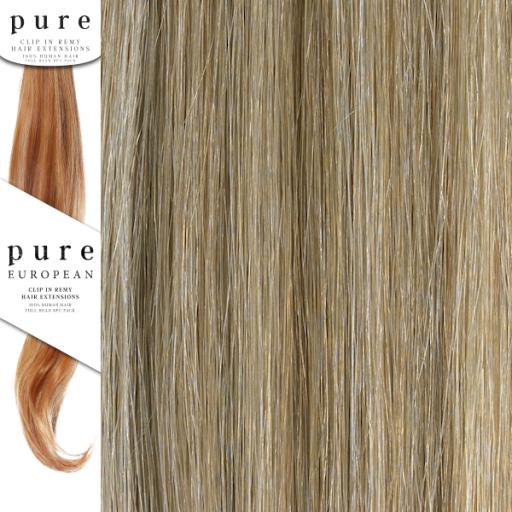 Pure Clip In Remy Hair Extension 18'' Colour - 18/SB