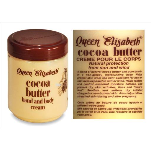 Queen Elizabeth Cocoa Butter Hand And Body Cream