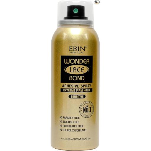 Ebin Wonder Lace Bond Adhesive Spray 80ML-Sensitive