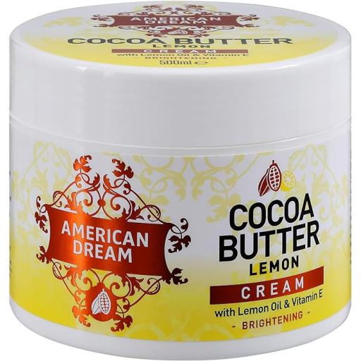 American Dream Lemon Oil Brightening Cream-500 ml