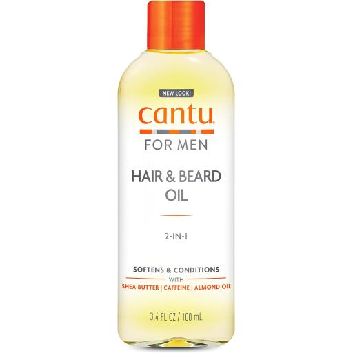 Cantu Hair & Beard Oil for Men 3.4 oz