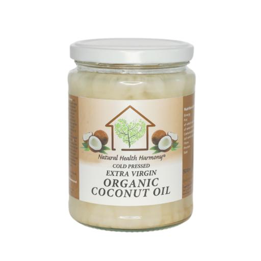 Natural health Harmony Extra Virgin Organic Coconut Oil